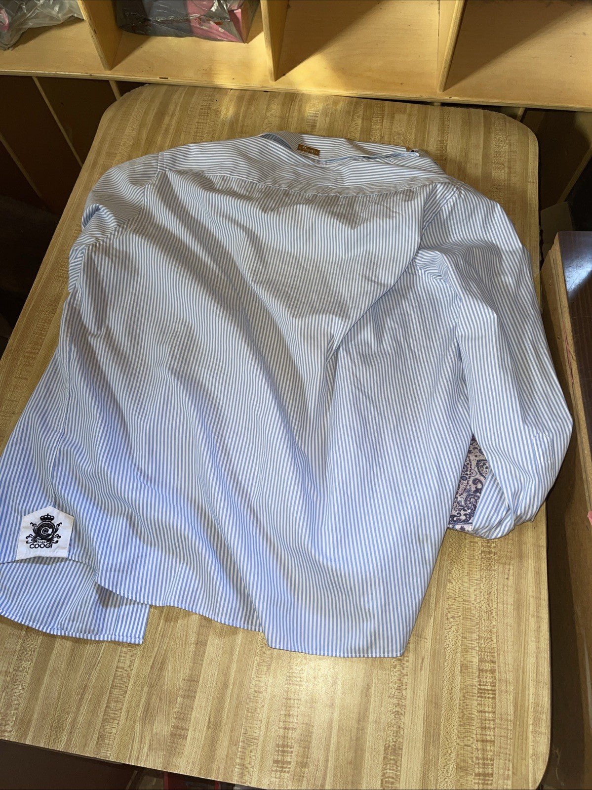 Coogi Luxe Dress Shirt XXL 