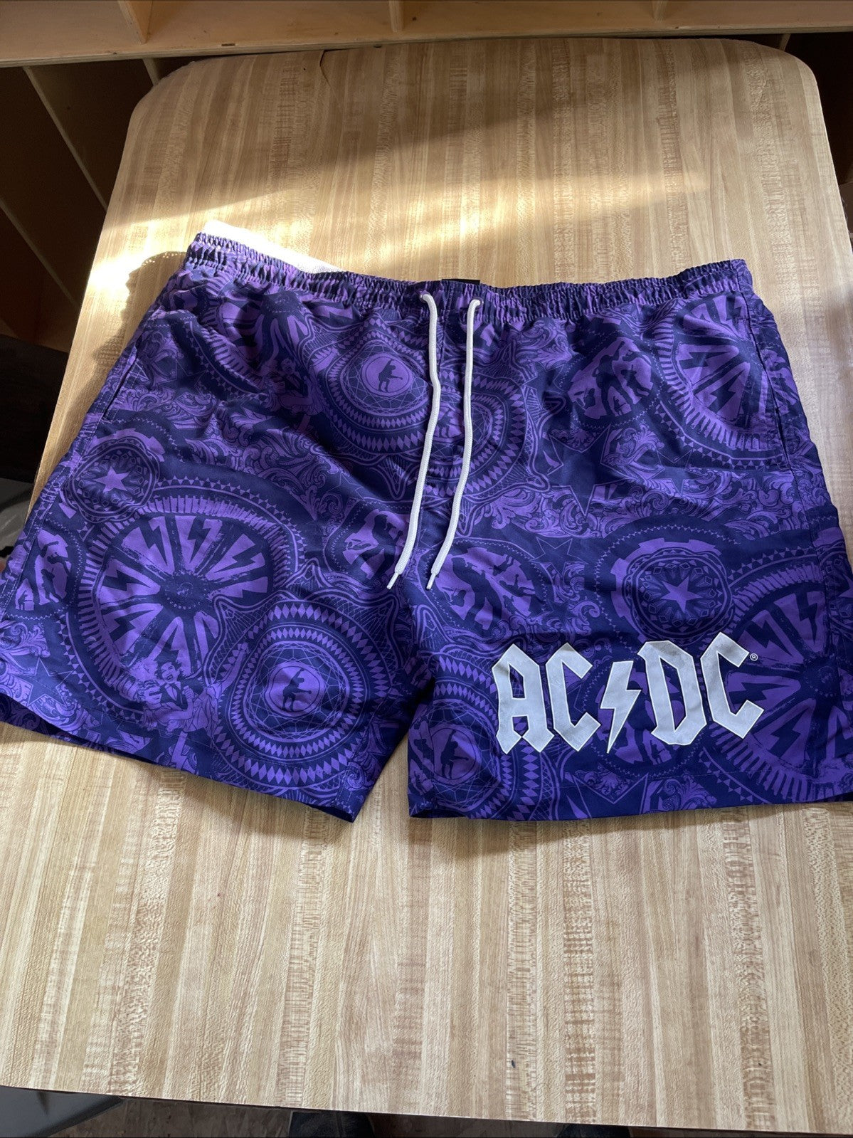 acdc swim trunks XXL