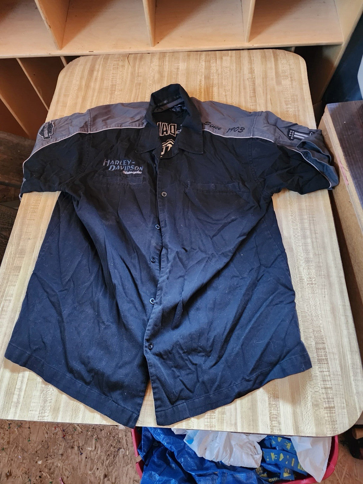 Harley Davidson Button Up XL