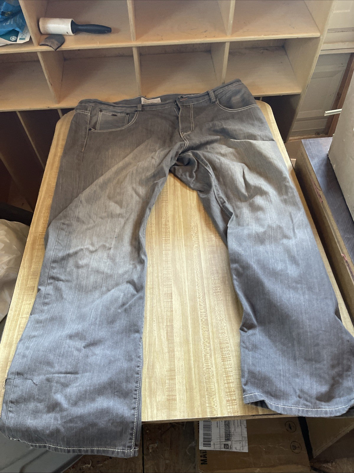 Ecko Unltd Jeans Y2K Baggy Wide Leg Hiphop Streetwear 46/32