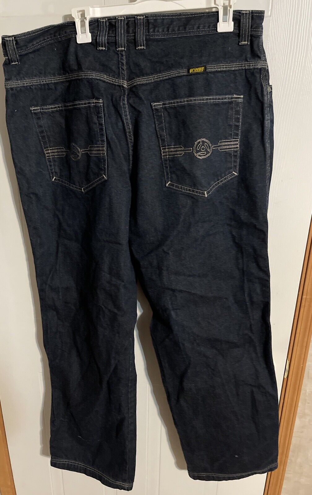 Vintage Made in USA Groove Company Jeans 40x31 Hype Hiphop Y2K Streetwear 