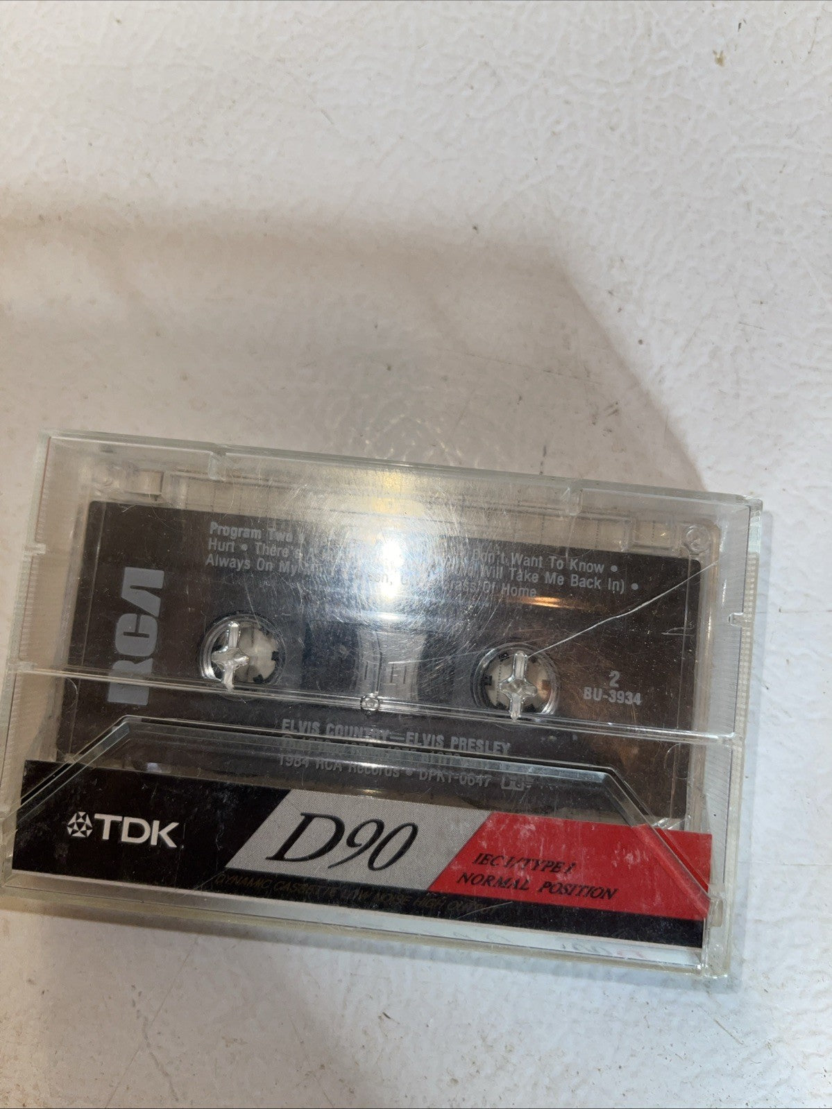 Elvis Presley Cassette 