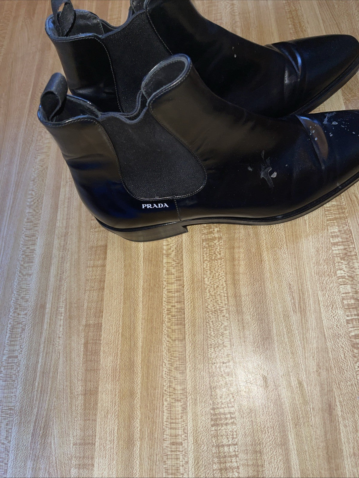Prada Ankle Boots Size 9.5 Women’s Or 7-7.5 Men’s 