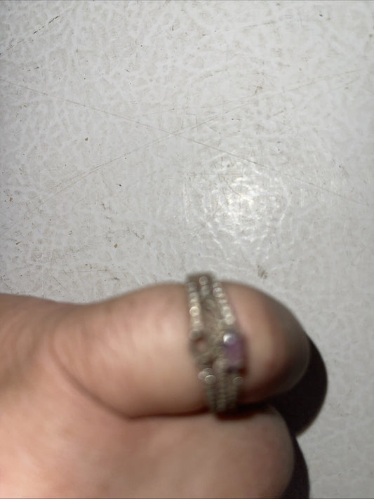 Women’s Ring Marked 925 As Is Missing 2 Stones
