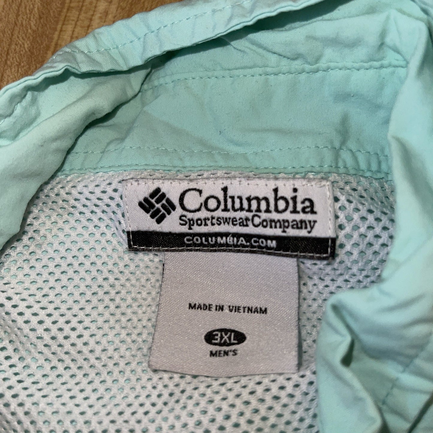 Columbia Vented Fishing Shirt 3XL 