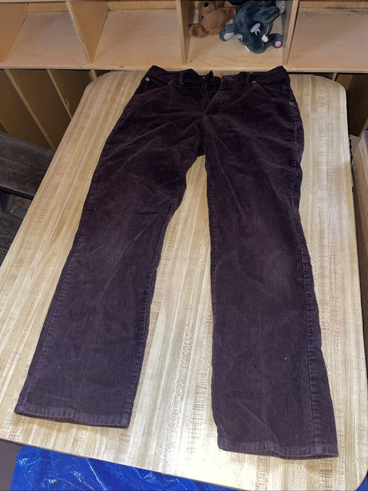 Vintage LL Bean Corduroy Pants 32/30 Made In USA 