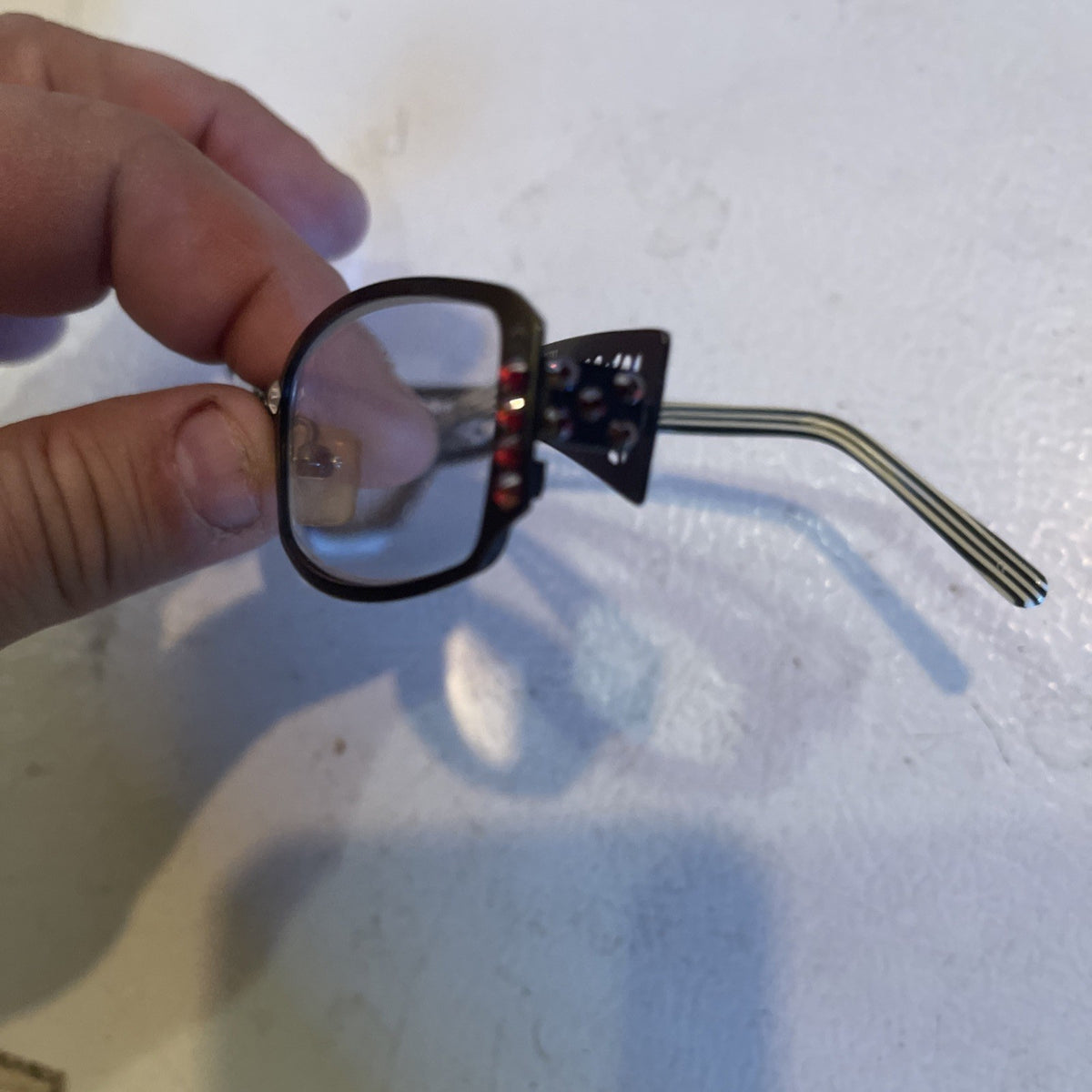 Jimmy Crystal Eyeglass Frames