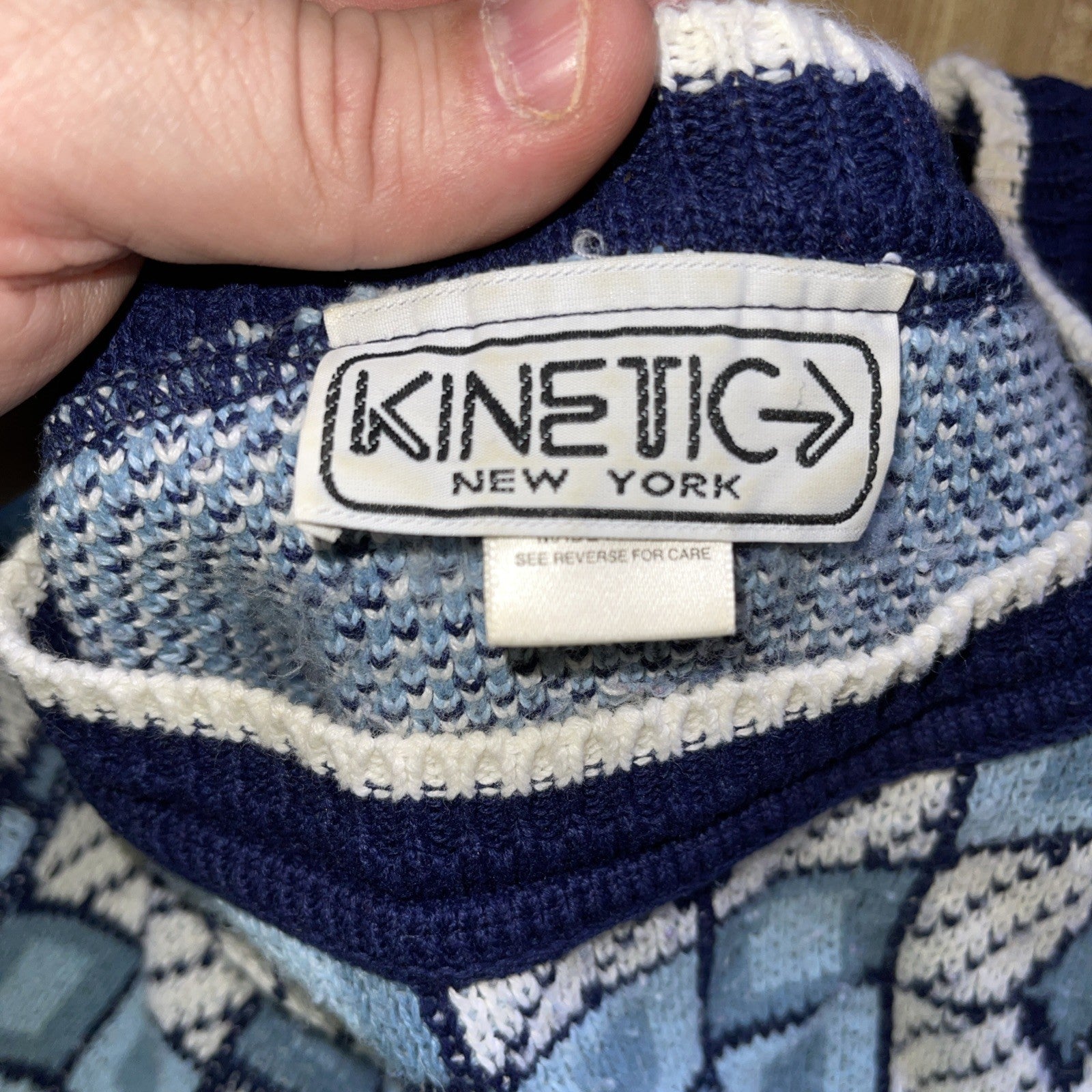 Vintage Kinetic Sweater XL