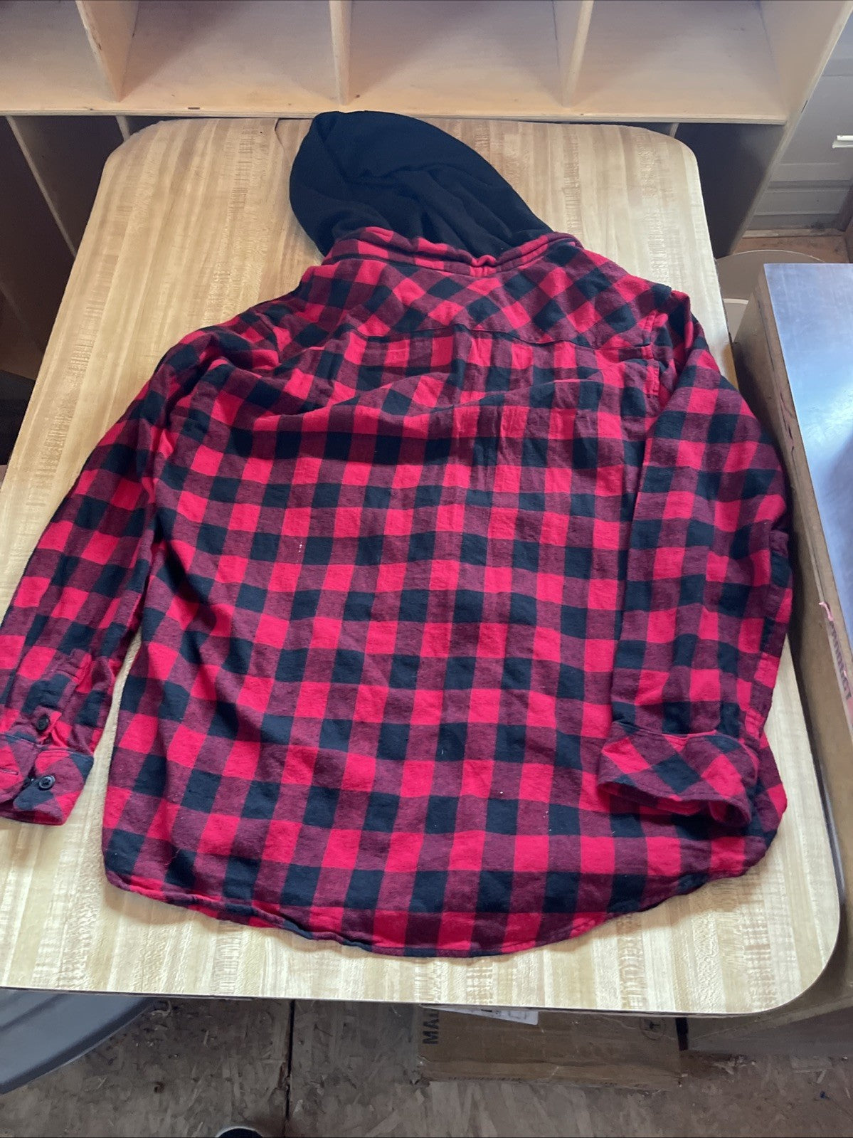 Nomad Flannel Hoodie XL