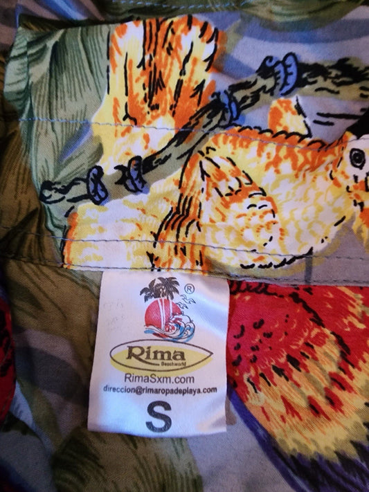 rima hawaiian shirt Small 