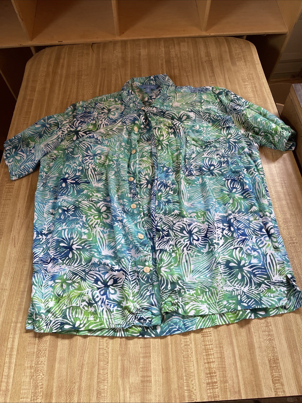 Blueginger Hawaiian Shirt Medium