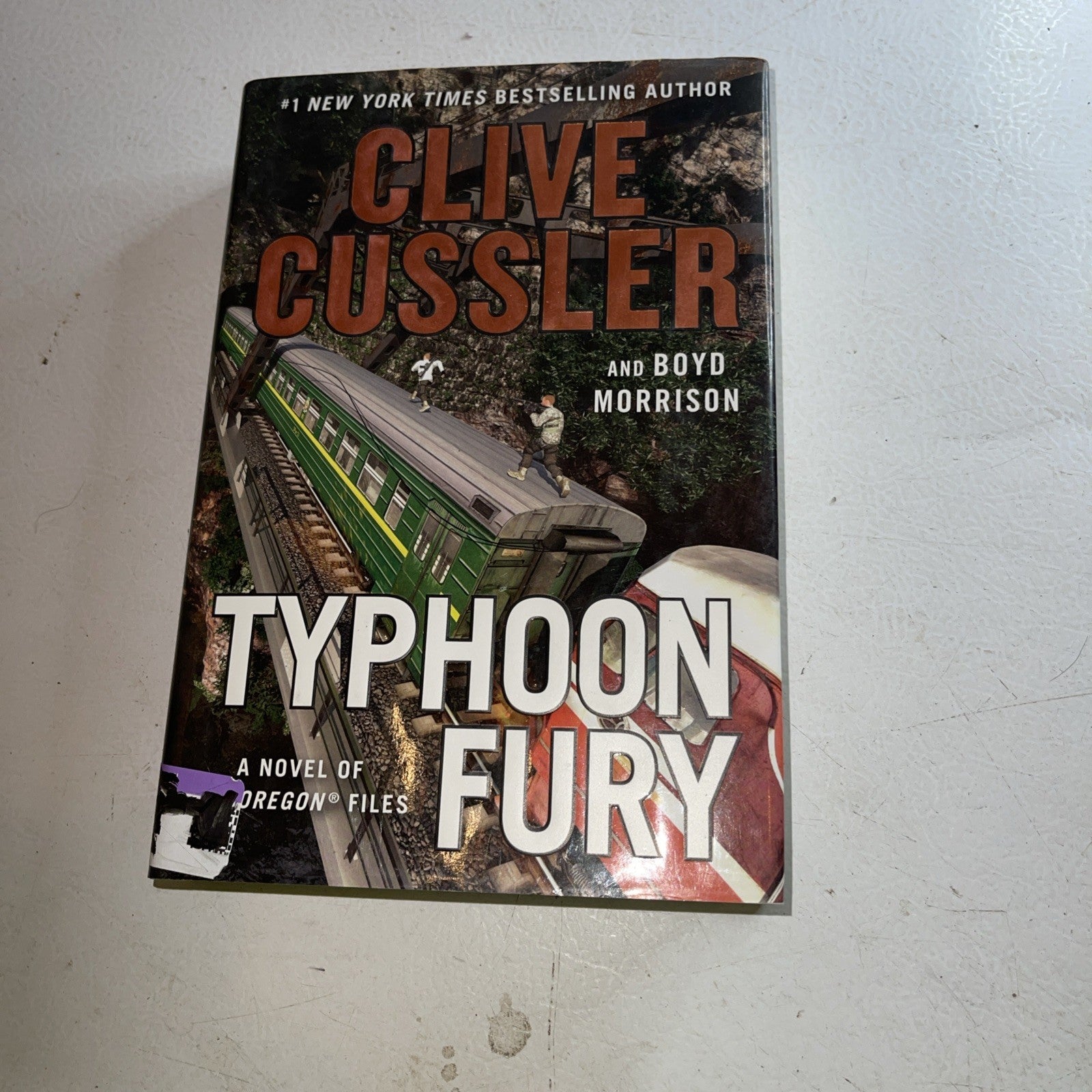 Typhoon Fury by Boyd Morrison and Clive Cussler (2017, Hardcover)