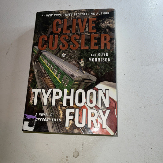 Typhoon Fury by Boyd Morrison and Clive Cussler (2017, Hardcover)