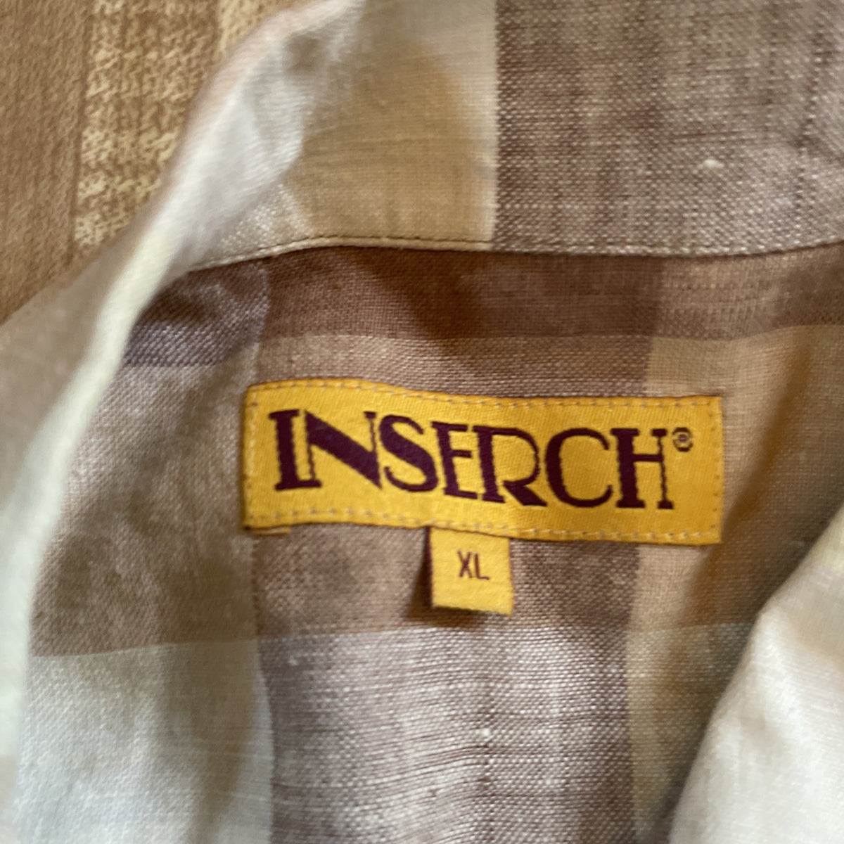 inserch linen shirt XL