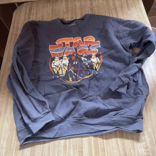 Star Wars The Last Jedi Sweatshirt Large
