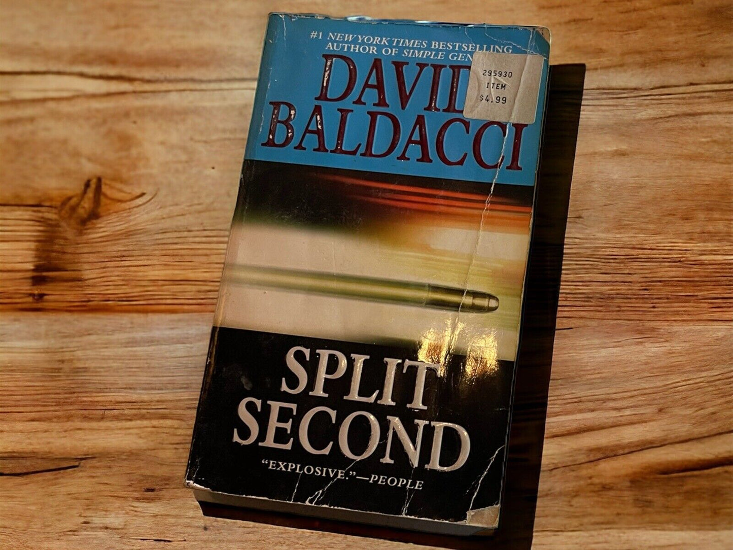 King and Maxwell Ser.: Split Second by David Baldacci (2004, Mass Market)