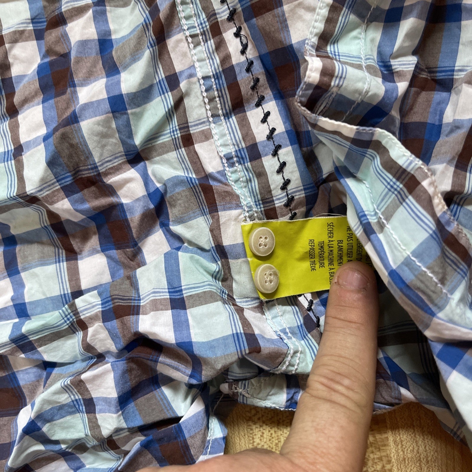 Robert Graham Jeans Shirt Medium 