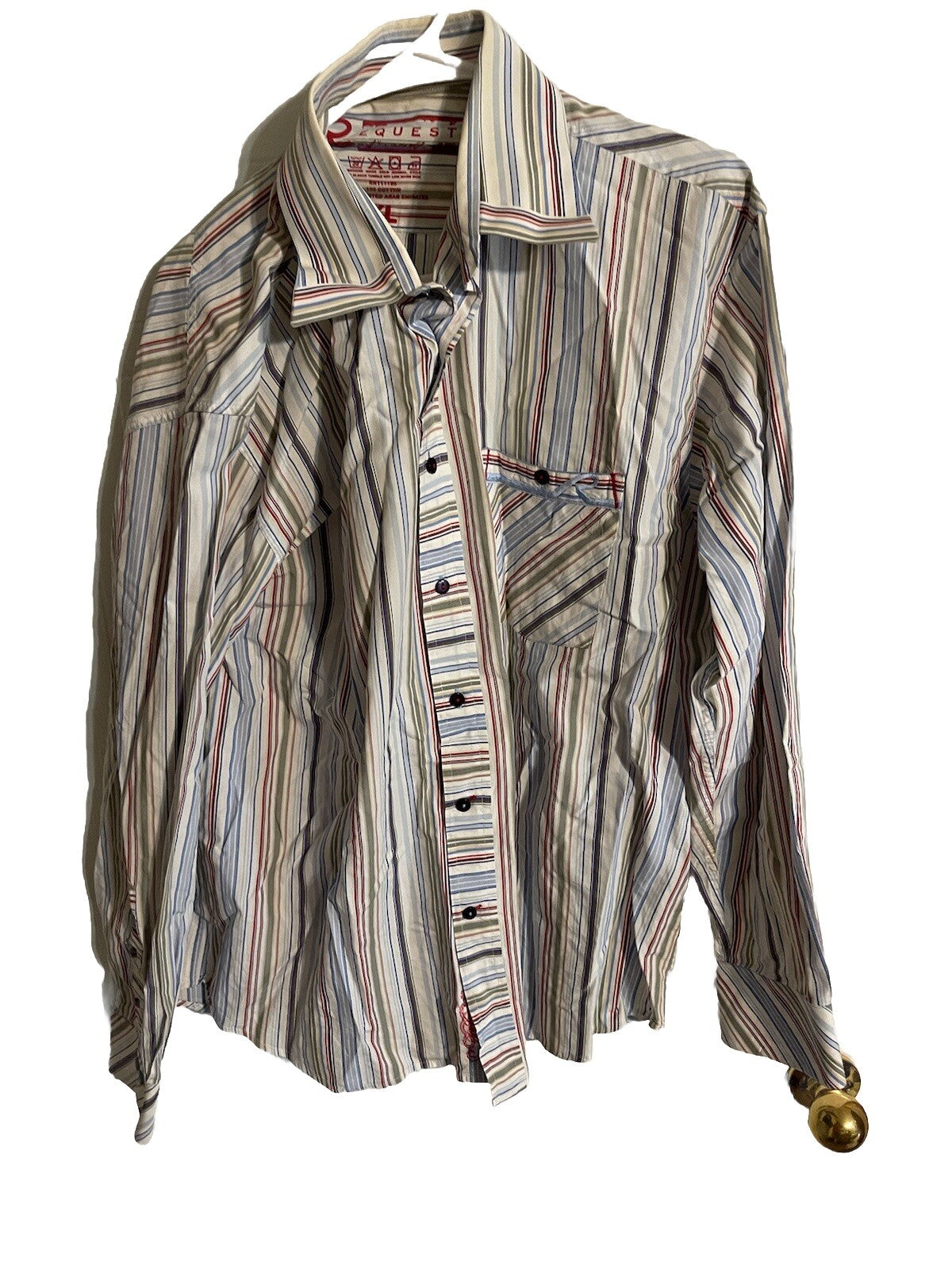 Request Button Up XL