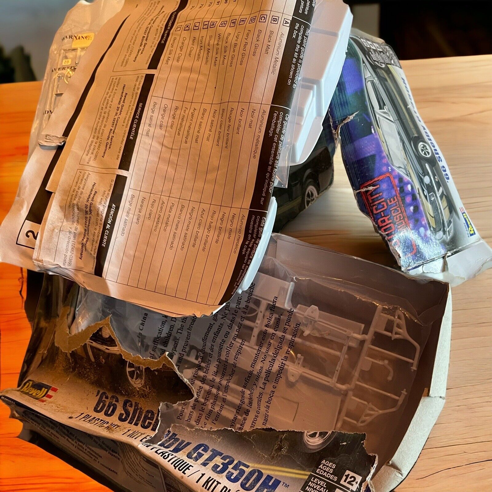 Revell 85-2482 1966 Shelby Mustang GT 350H 1/24 Motor City Muscle