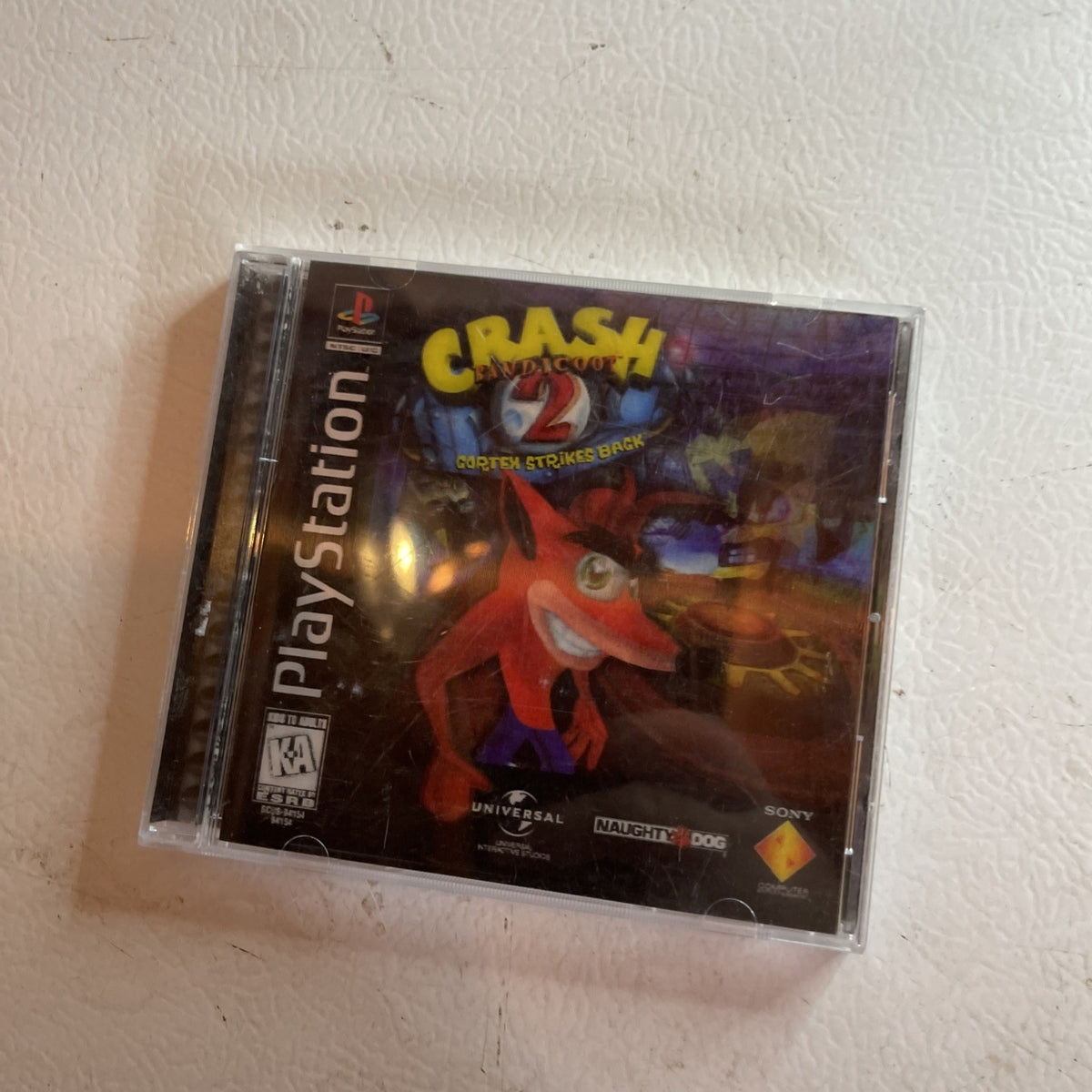 Crash Bandicoot 2: Cortex Strikes Back  (Sony PlayStation 1, 2000)