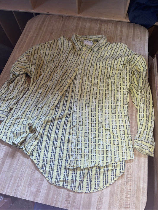 Vintage Frank Button Up Large 