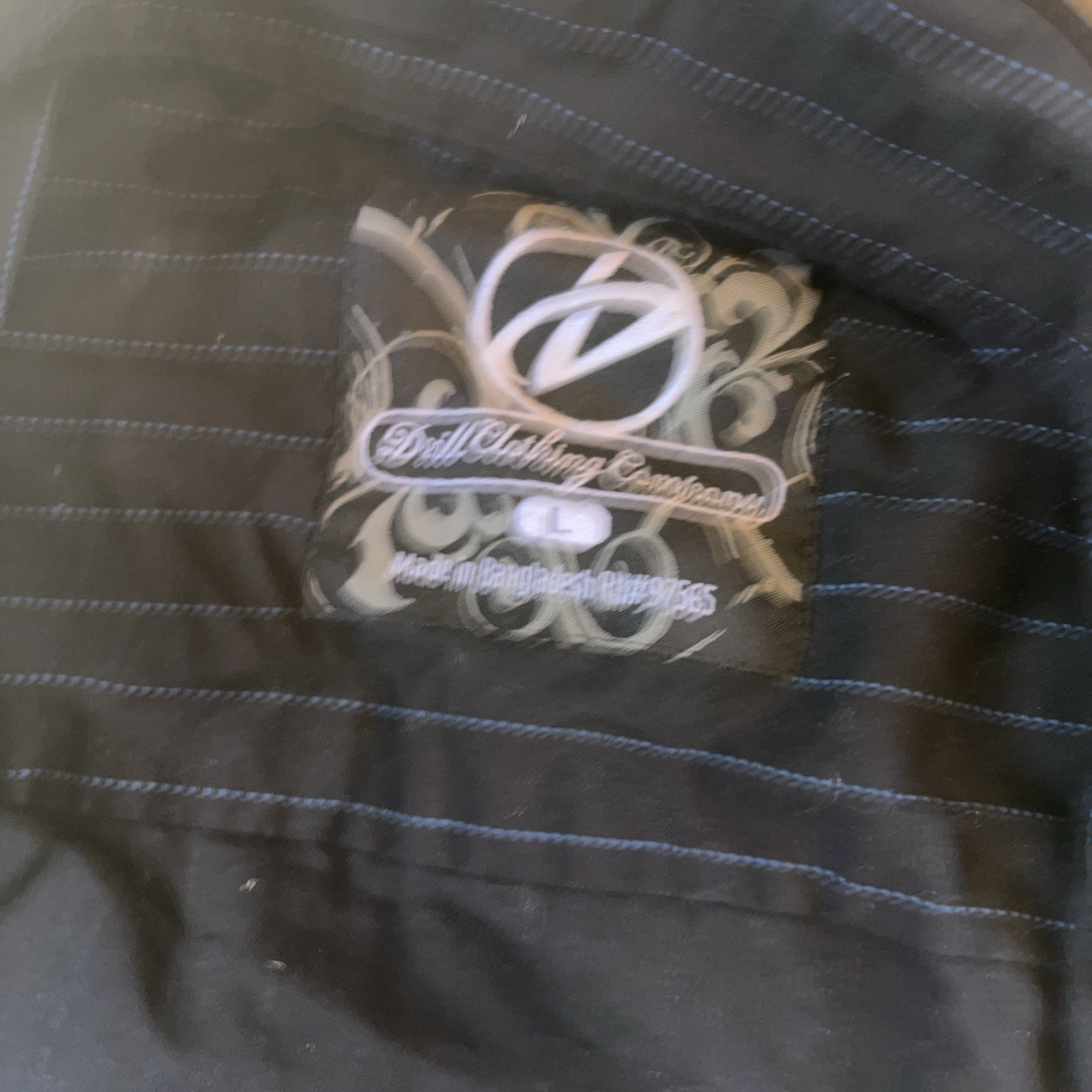 Drill Clothing Co Button Up Large 