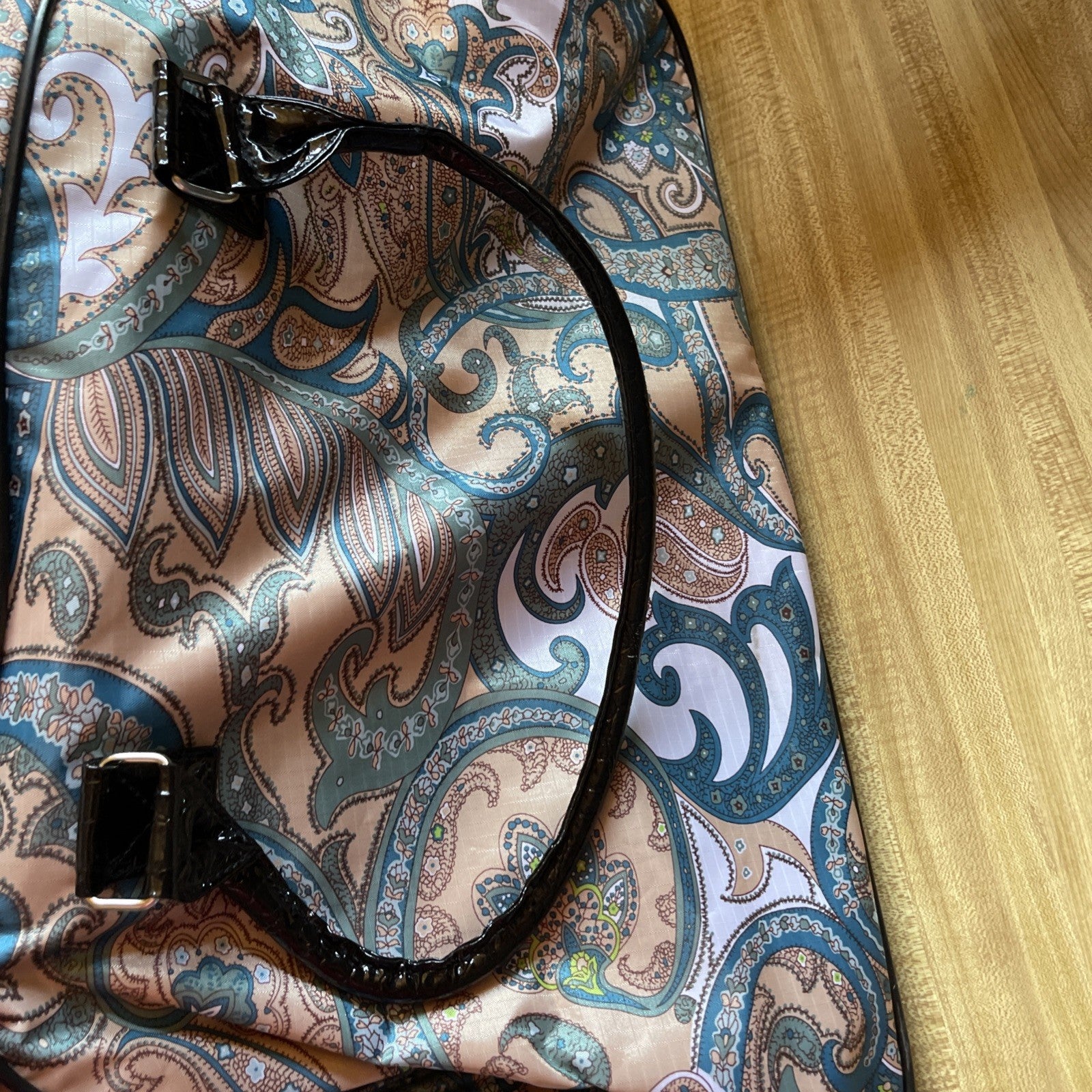 Kathy Van Zealand Rolling Duffle Bag 