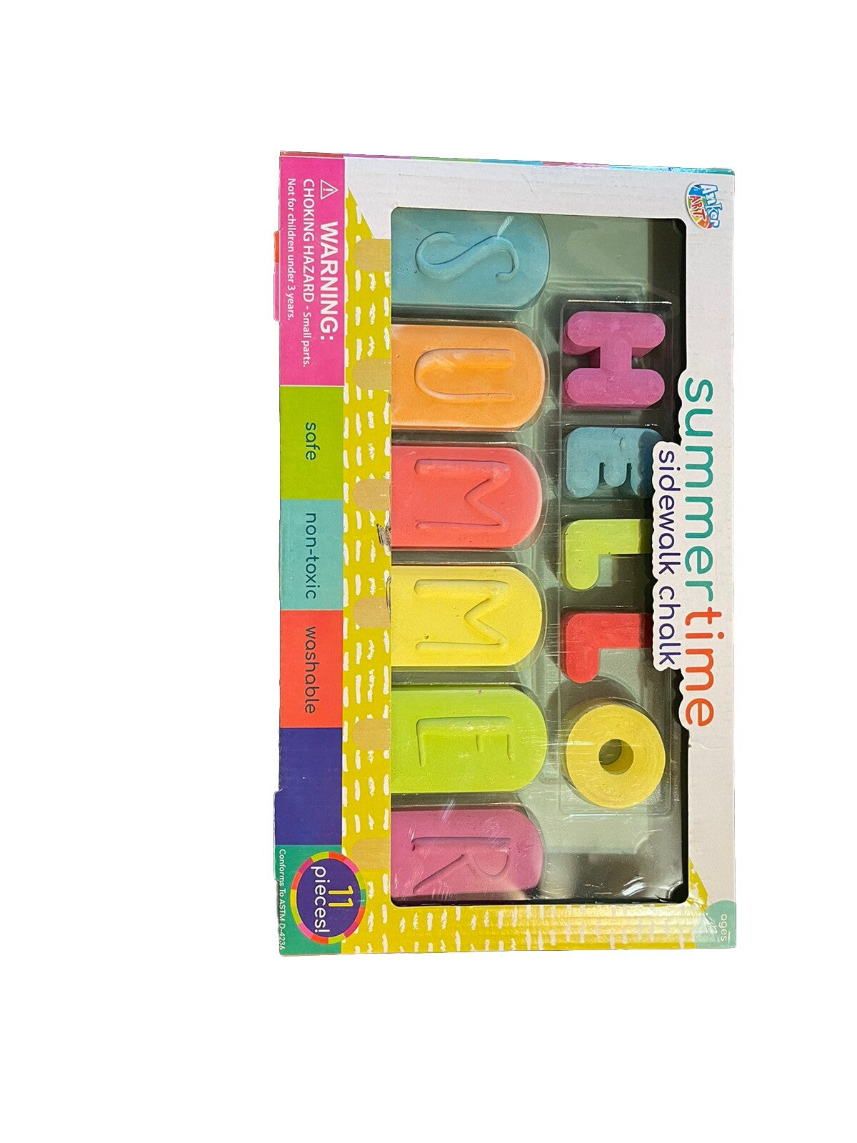 Summertime Sidewalk Chalk Set