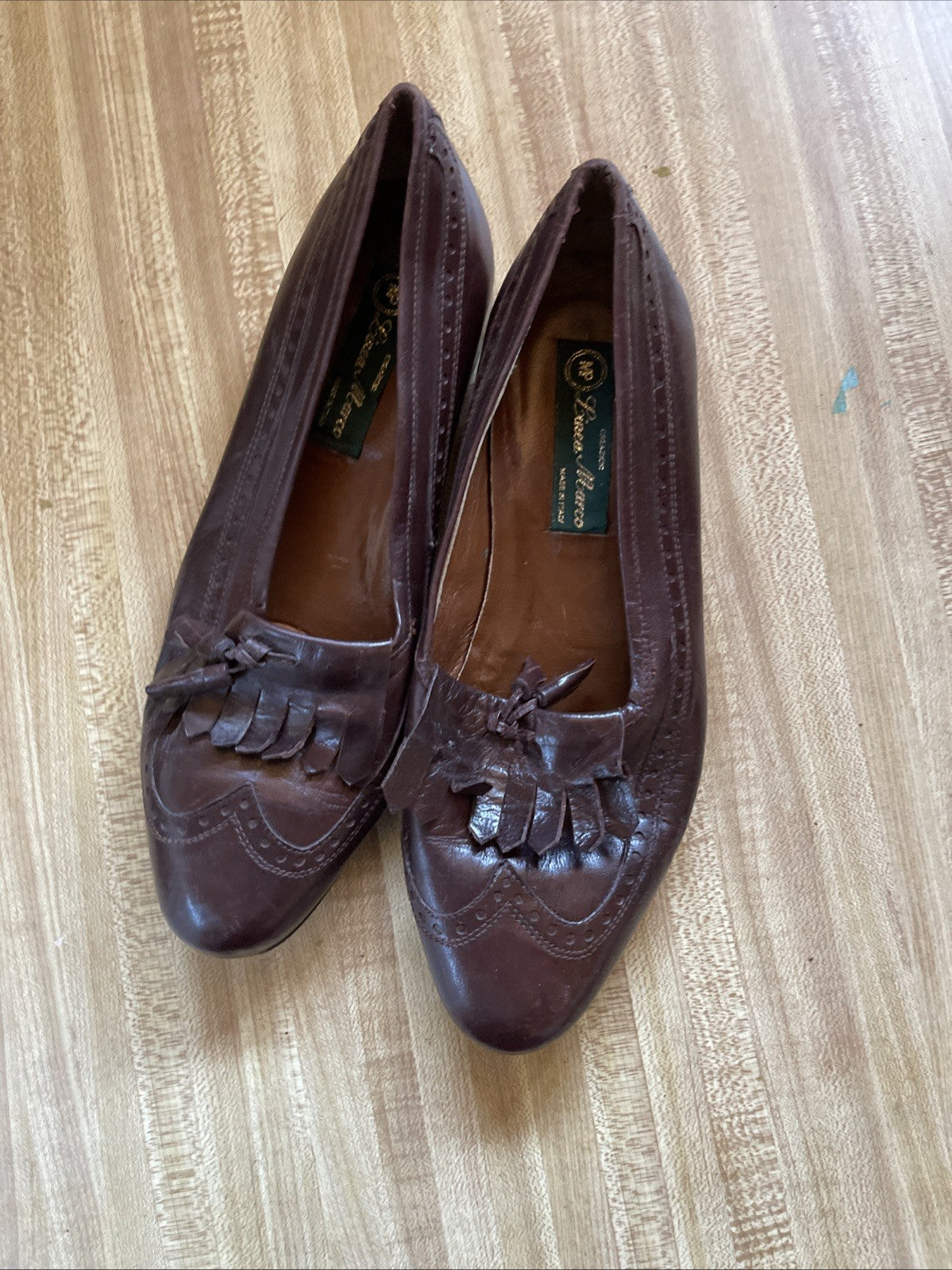 Lirea Marco Dress Shoes Need Repair Size 41.5 8.5