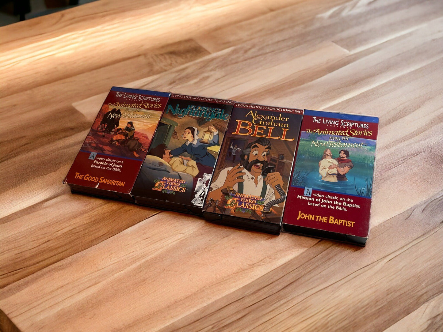 animated hero classics And Other Religious Animated vhs Lot