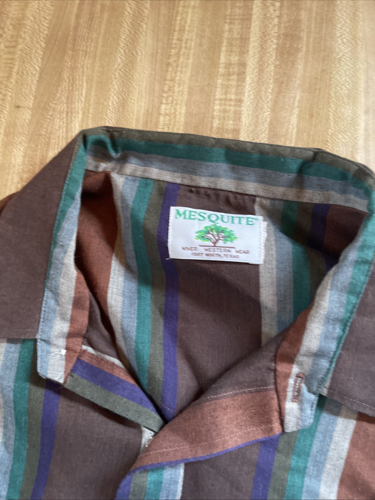 Vintage Mesquite Pearl Snap 3XL 