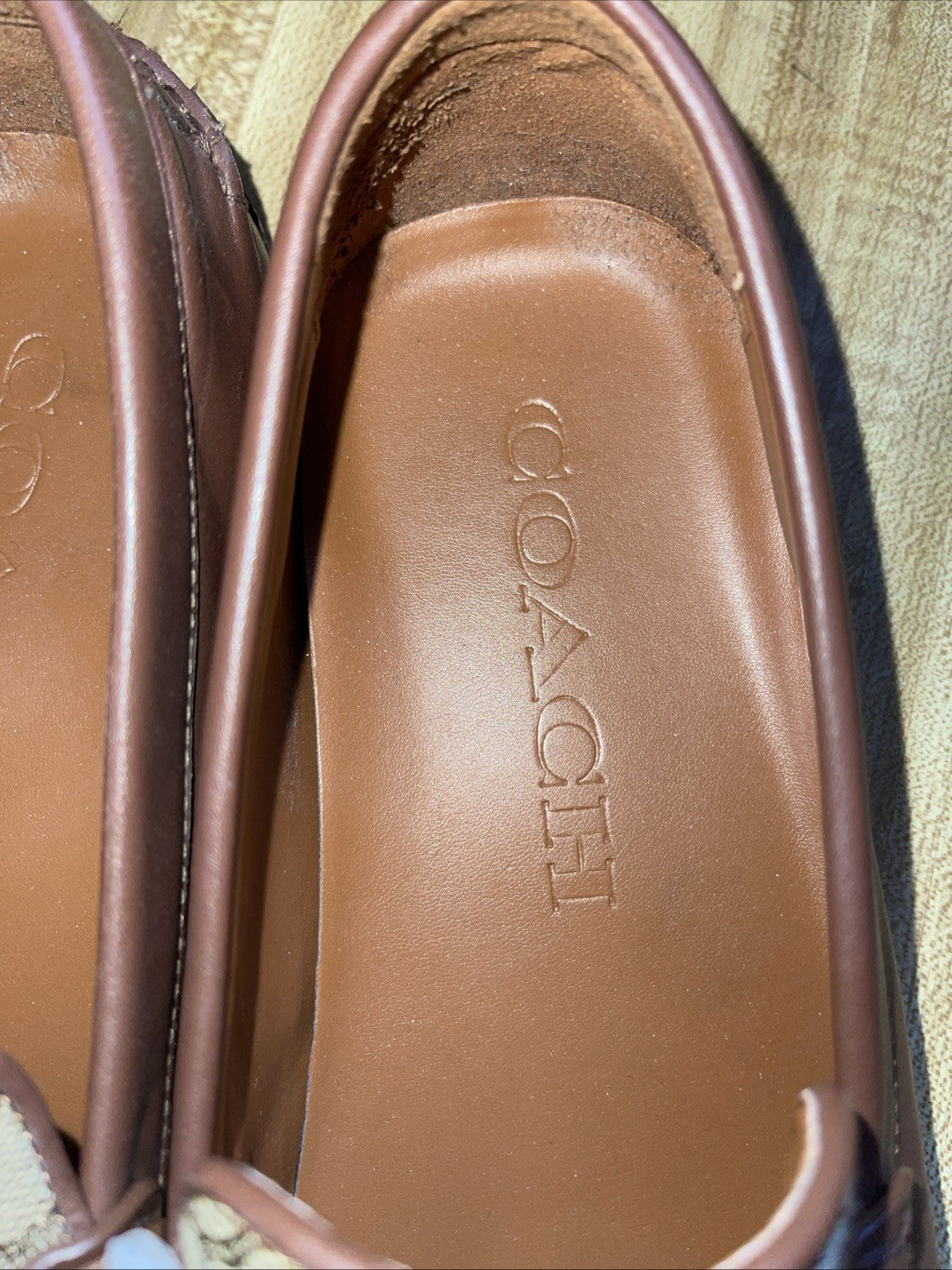 Coach Men’s Driving Shoes Size 10D