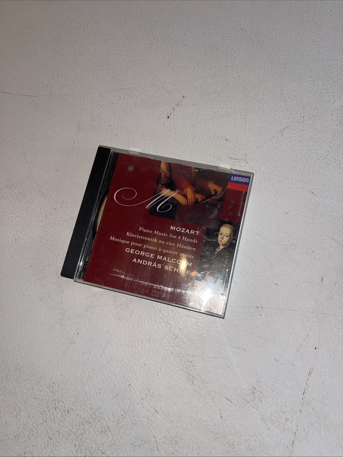 Mozart: Piano Music For 4 Hands ( London D 102951 Music Club) Malcolm Schiff