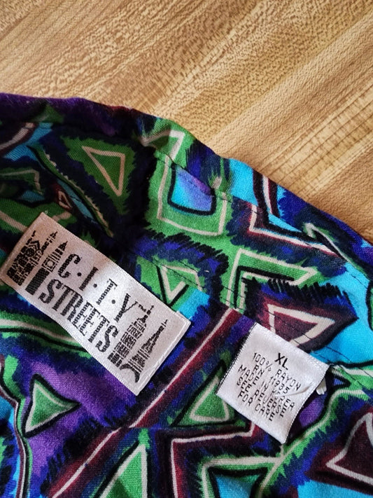 City Streets Button Up XL