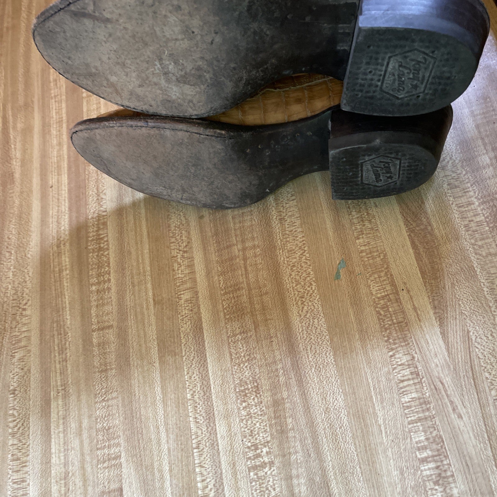 Tony Lama Crocodile Gator Boots 8.5 D