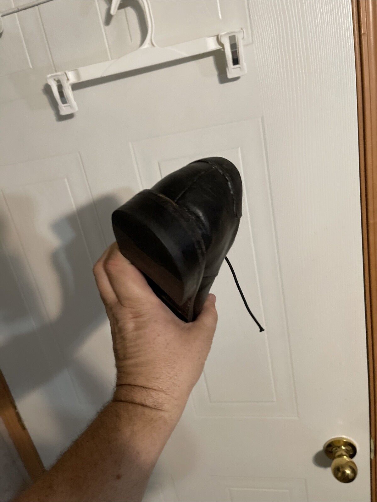 Brass Boot Caiman Alligator Shoes 12.5