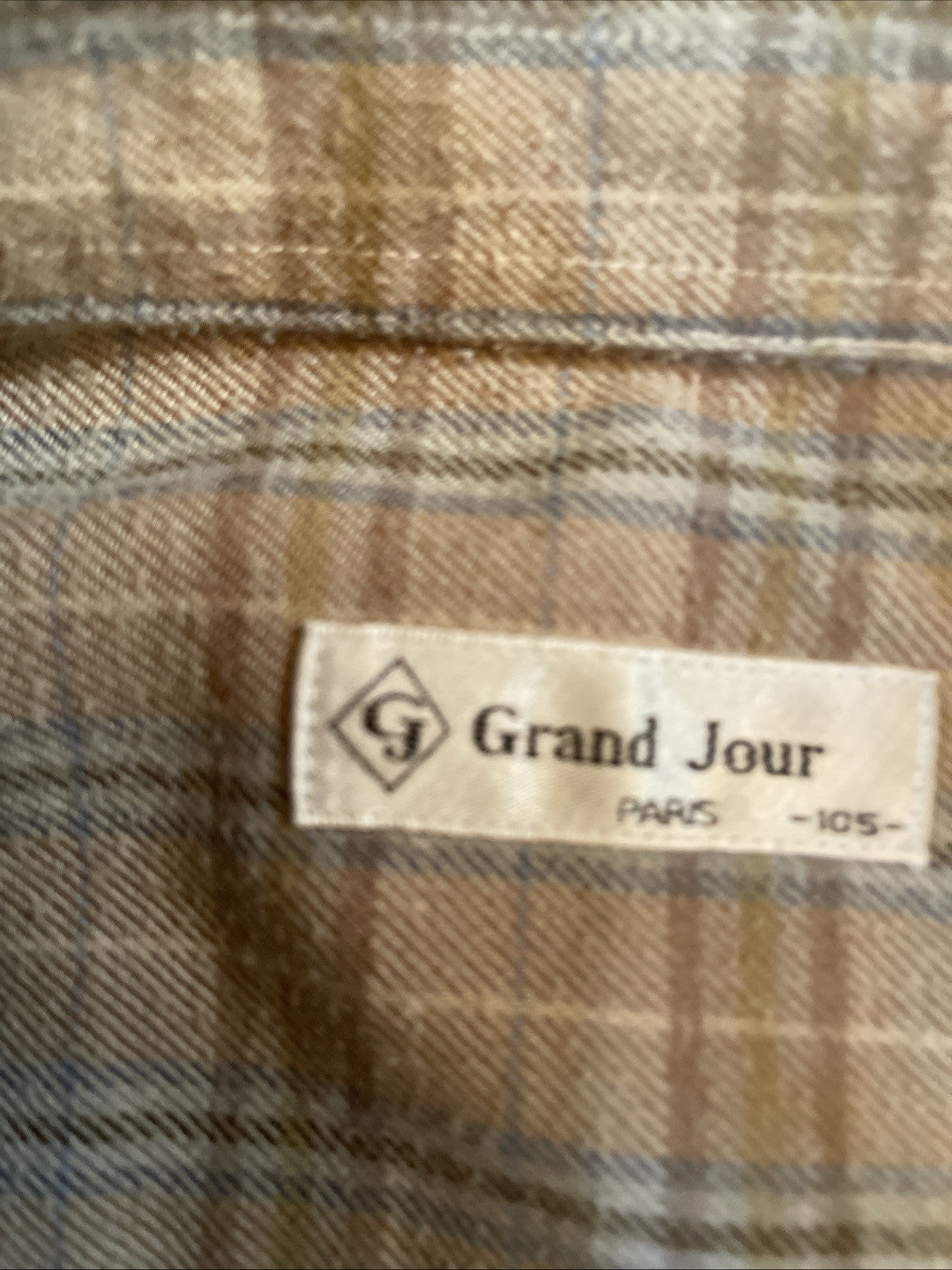 Vintage Grand Jour Flannel XL