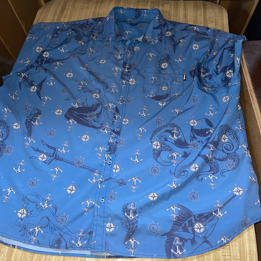 Greater Half Button Up 4XL
