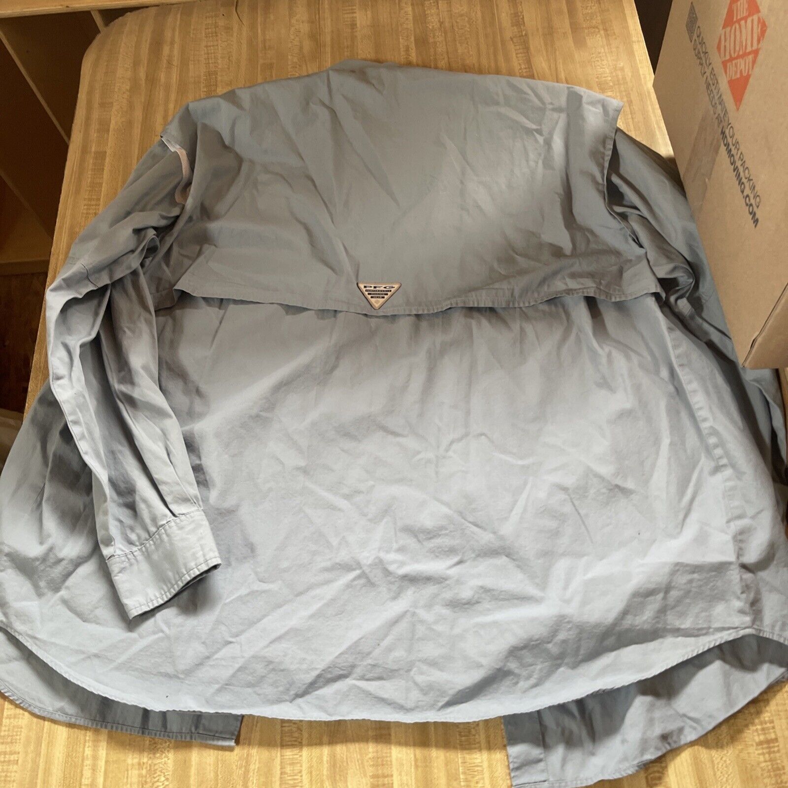 Columbia PFG Vented Fishing Shirt Large 