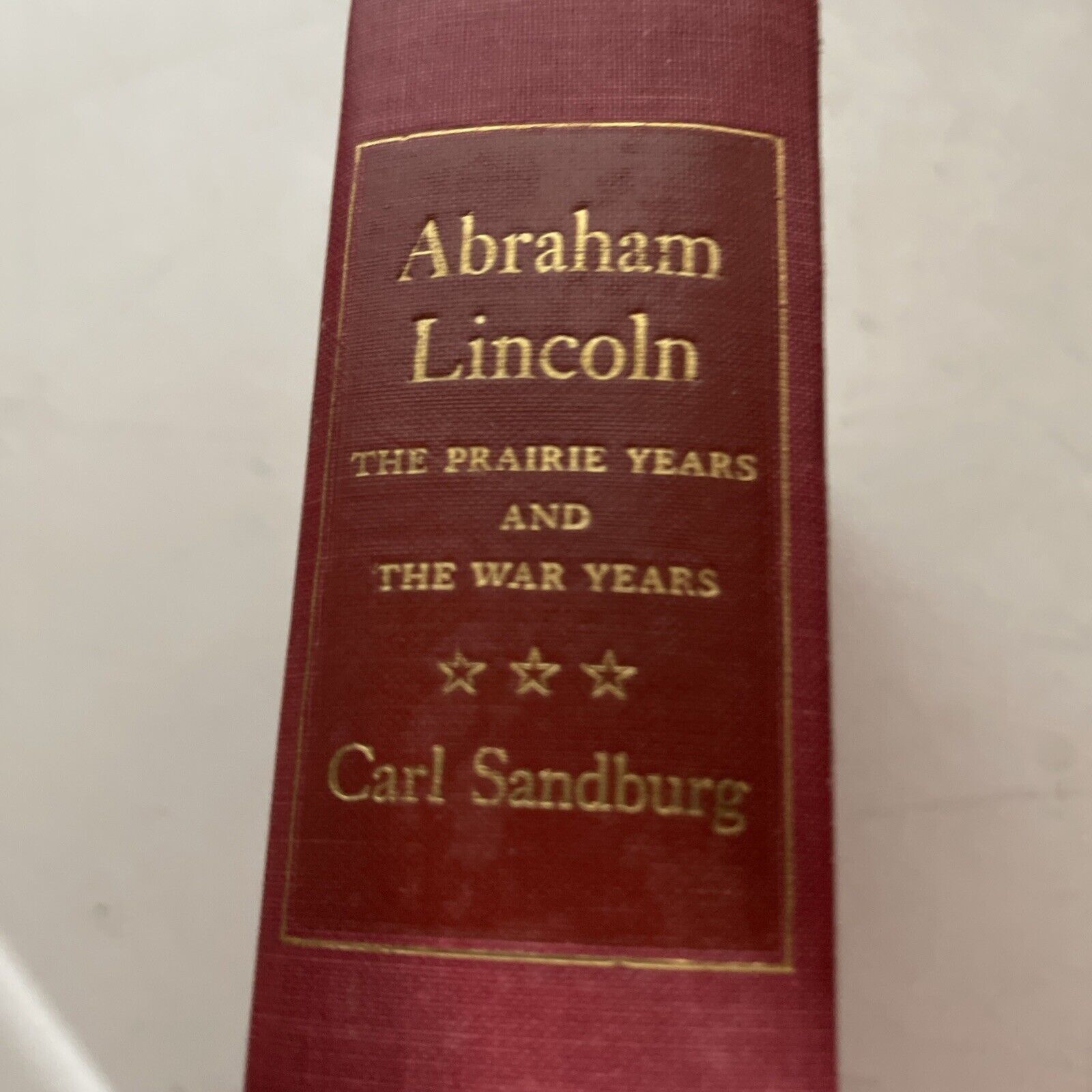 Abraham Lincoln Hardcover Book 