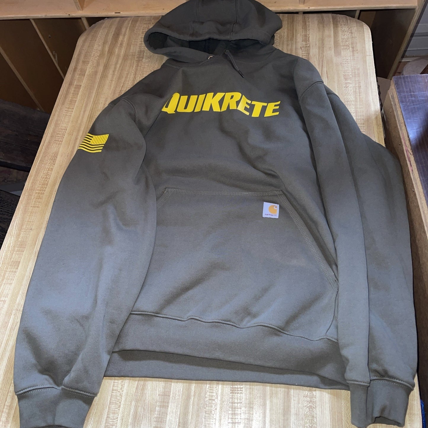 Carhartt X Quikrete Hoodie Loose Fit 2XL NWT Serve And Protect