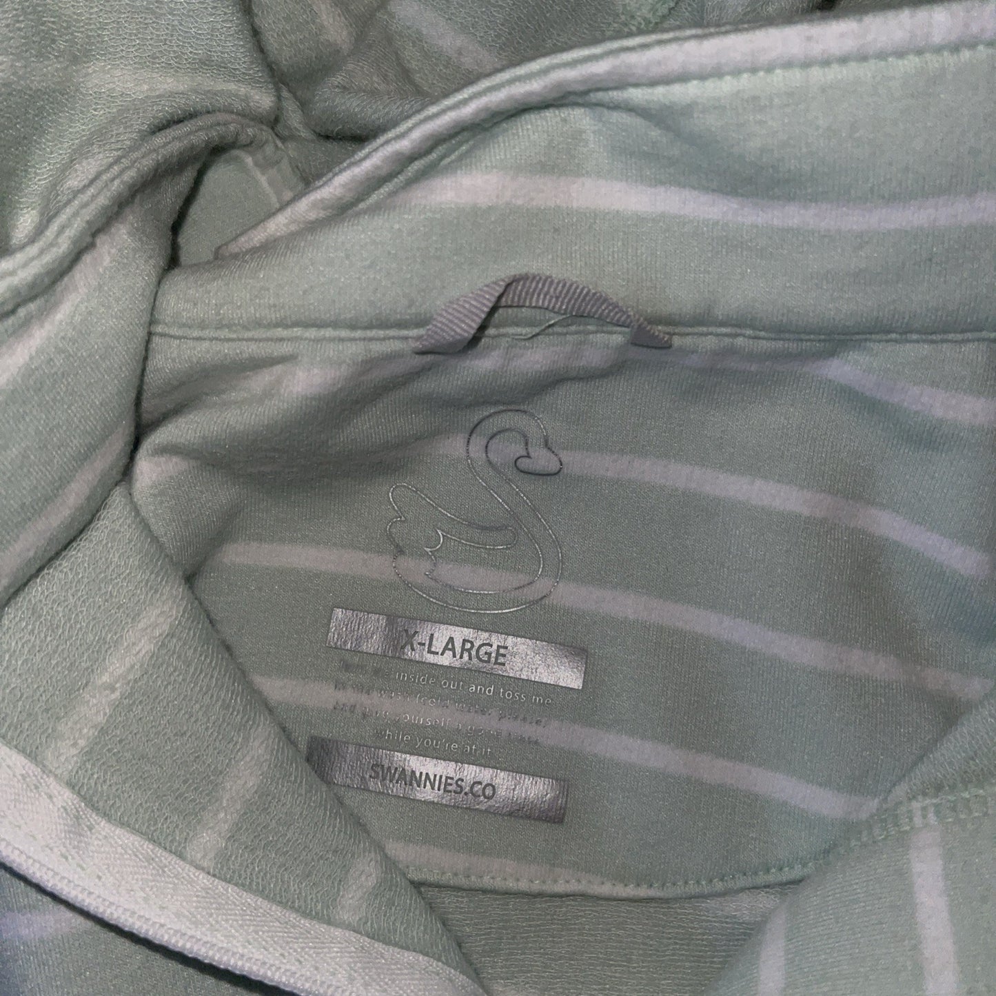 Swannies Quarter Zip Hoodie XL