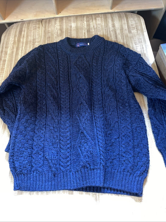 british wool naturally sweater Large 