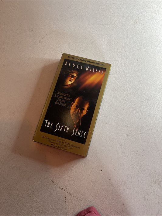 The Sixth Sense (VHS, 2000, Bonus Edition)