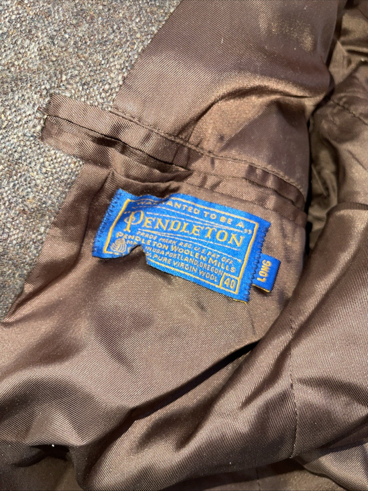 Vintage Pendleton Blazer 40L
