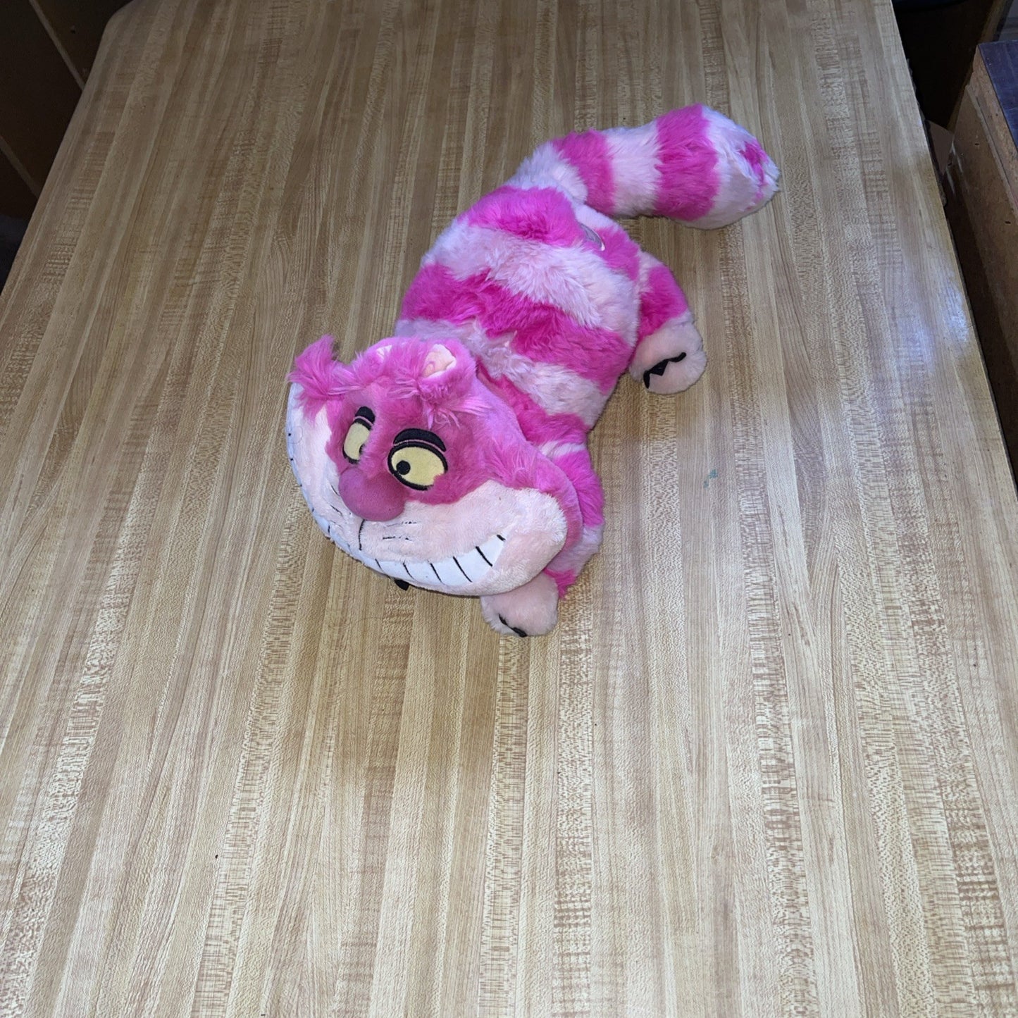 disney store cheshire cat plush
