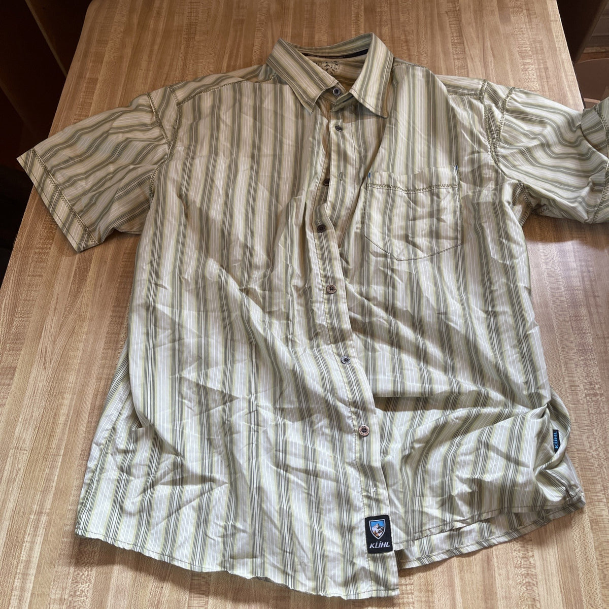 kuhl born in the mountains shirt Large 