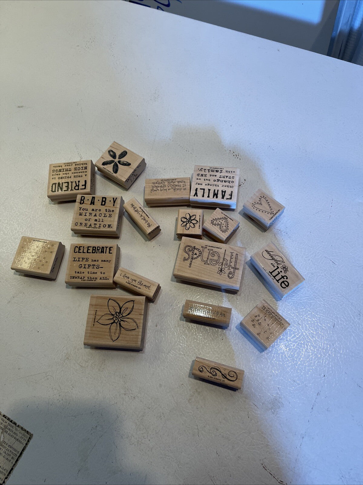 huge rubber stamp Collection lot