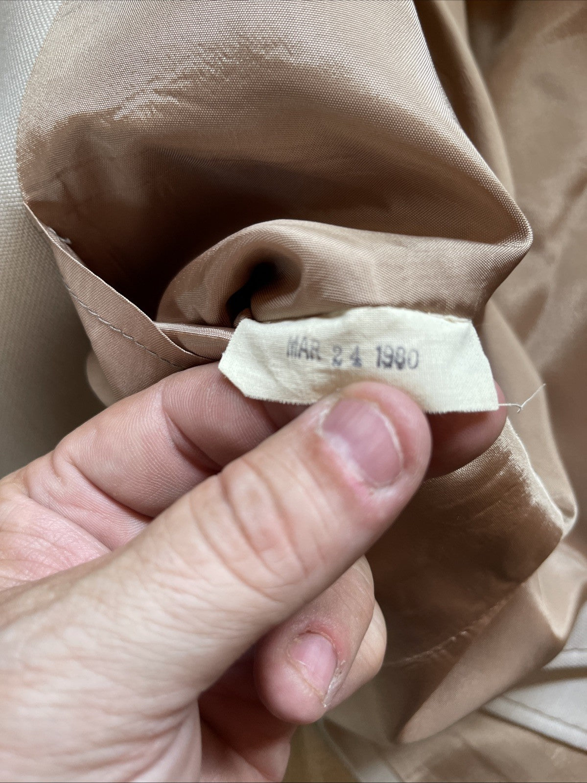 Vintage The Knack Blazer Dated 1980