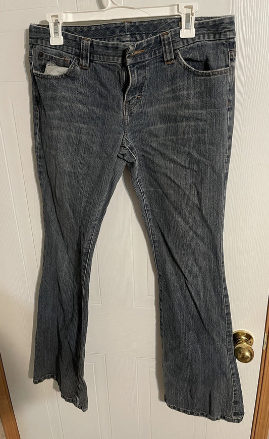 Calvin Klein Ultra Low Flare Jeans 30